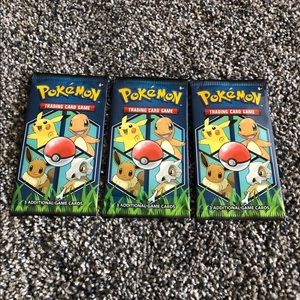 3x General Mills Pokémon packs